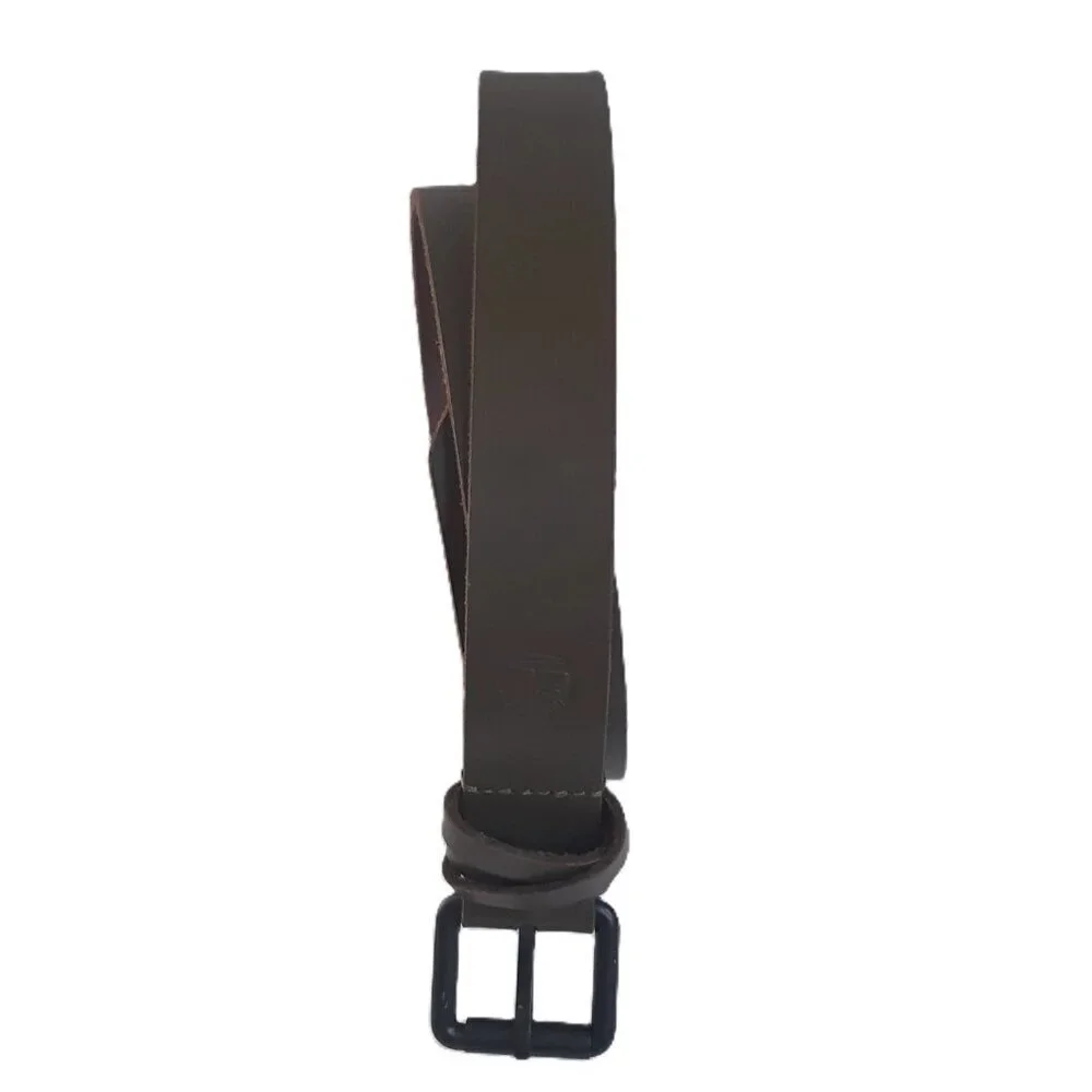 Timberland Dark Khaki 30mm Wrap Keeper Belt XL Minimalist Neutral Office